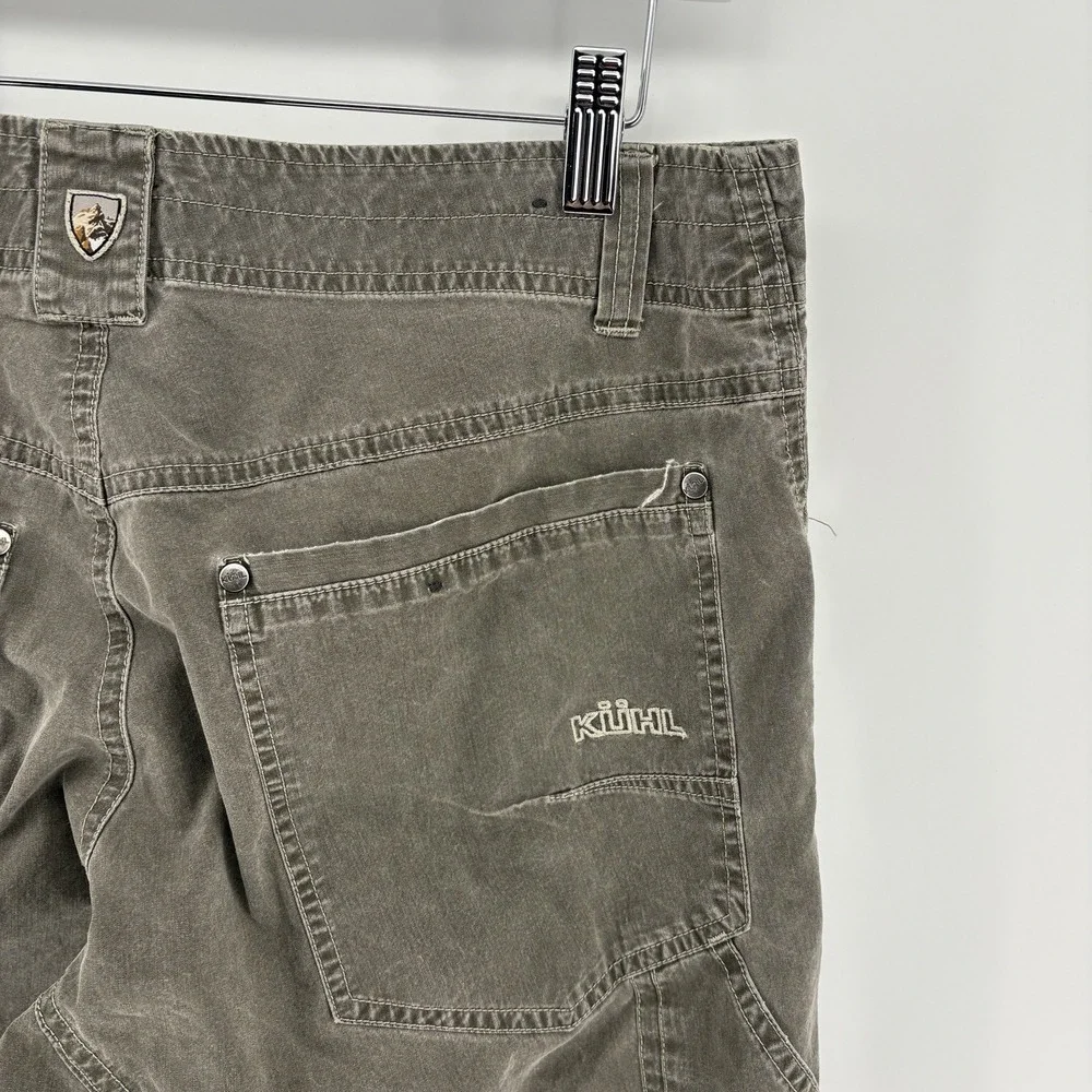 Kuhl Revolvr Pants Men 32X30 Brown Patina Dye Hiking Work Utility